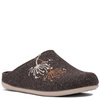 Inblu Women's Dark Brown Slippers