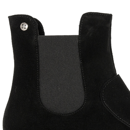 Maciejka Black Suede Women's Boots