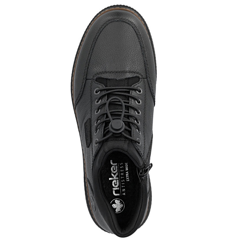 Rieker Comfortable Men's Low Shoes Black B3356-00-BLK