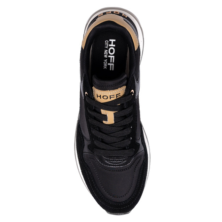 Hoff Leather Women’s Sneakers Flat Sole Black HOFF22402014NY
