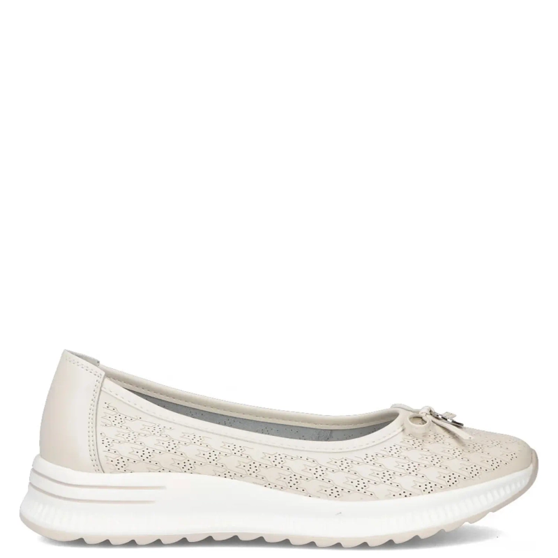 Filippo Leather Beige Low Shoes