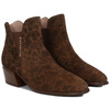 Hispanitas Women's Brown Ankle Boots with Heel