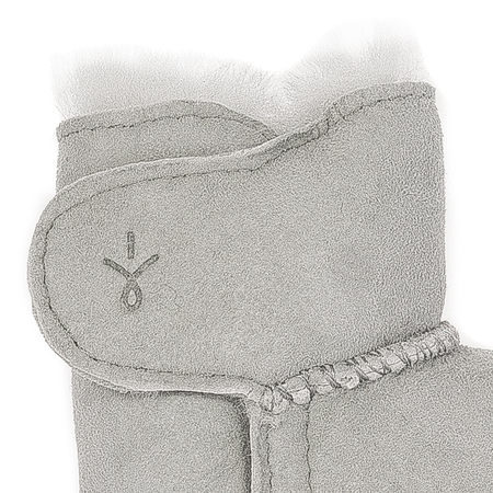 EMU Australia Slate Baby Bootie B10310 Slate