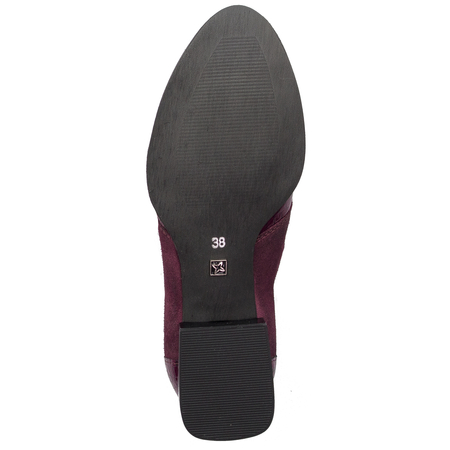Maciejka 04744-48/00-7 Burgundy Lace-up Boots