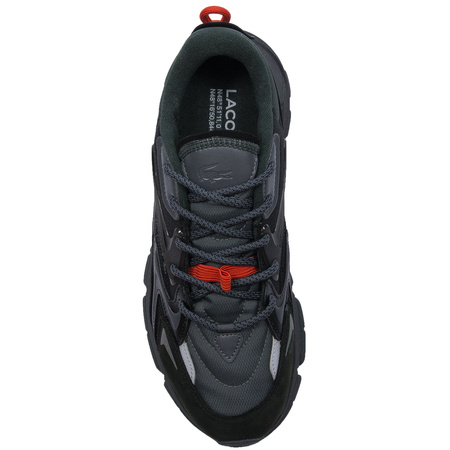 Lacoste Men's L003 Neo Tech 224 1 SMA BLK/ORG Black Orange Sneakers
