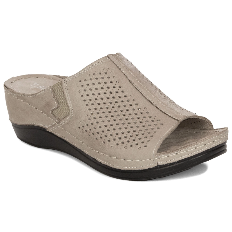 T.Sokolski Women's Beige Slides