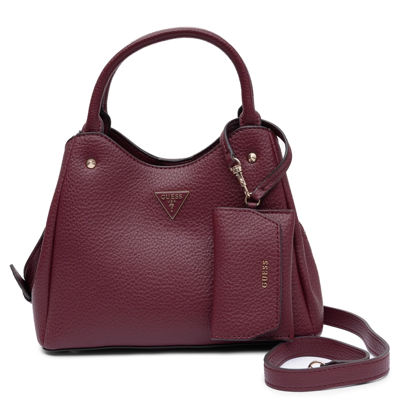 Guess Lorella Torebka Klasyczna Z Saszetką Bordowa HWBG2306220-BORDO
