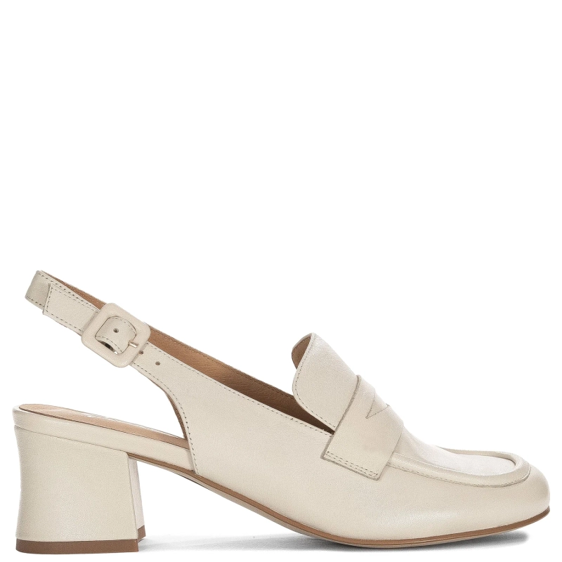 Maciejka Women's Beige Half Shoes