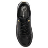 Filippo black leather women's shoes