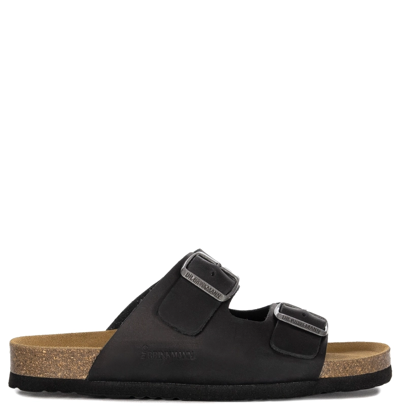 Dr. Brinkmann Women's Slides Black