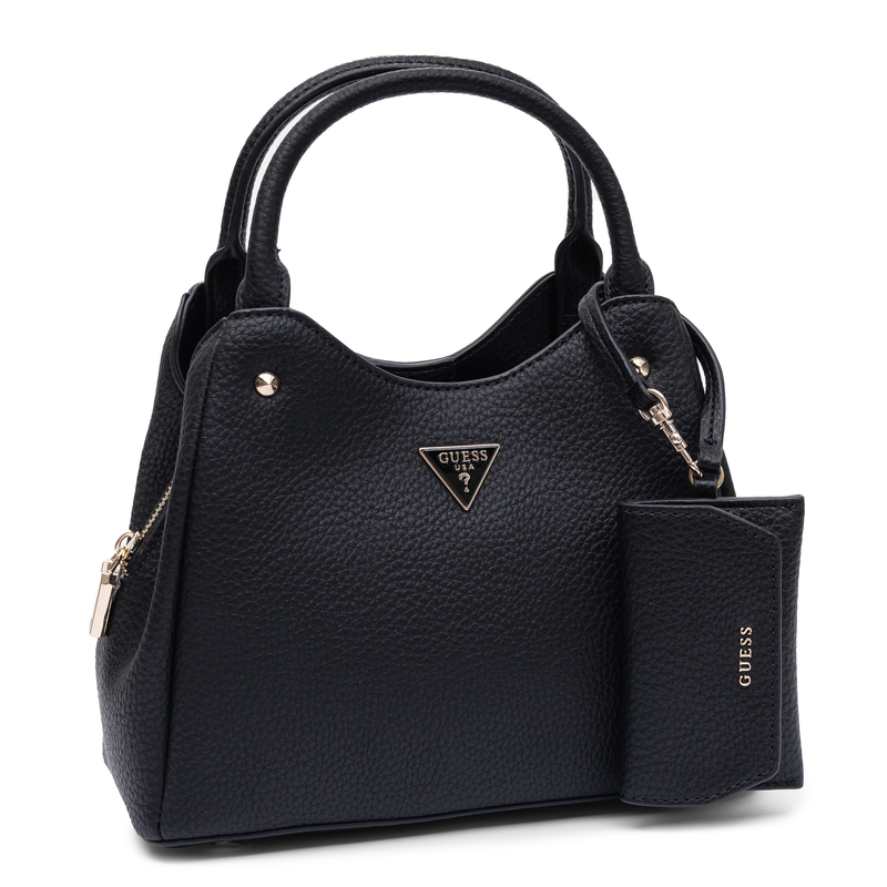 Guess Lorella Torebka Klasyczna Z Saszetką Czarny BG230622-BLACK