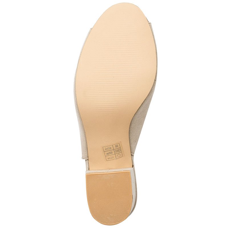 Filippo DS1277-20 Gold Sandals