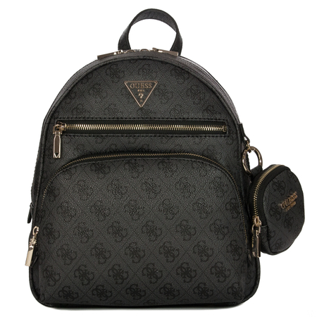 Guess Women's Backpack with Logo Gray SL712435-COAL LOGO