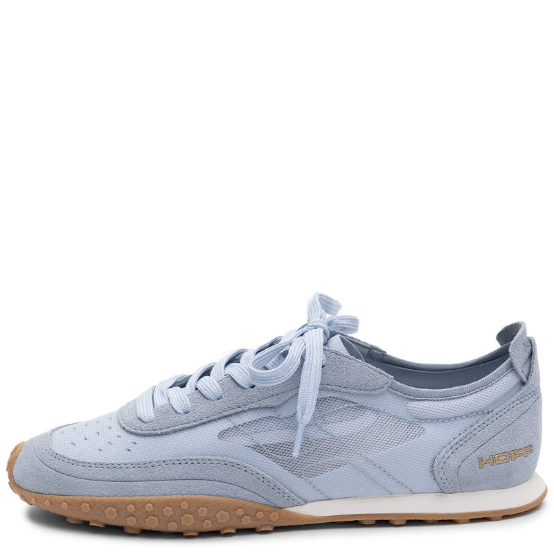 Hoff Skórzane Sneakersy Damskie Zamszowe Niebieskie 12661005