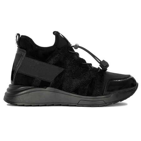 Black leather Filippo loafers