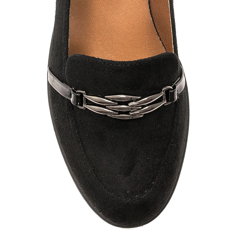 Jezzi Women Low Shoes Black Fabric