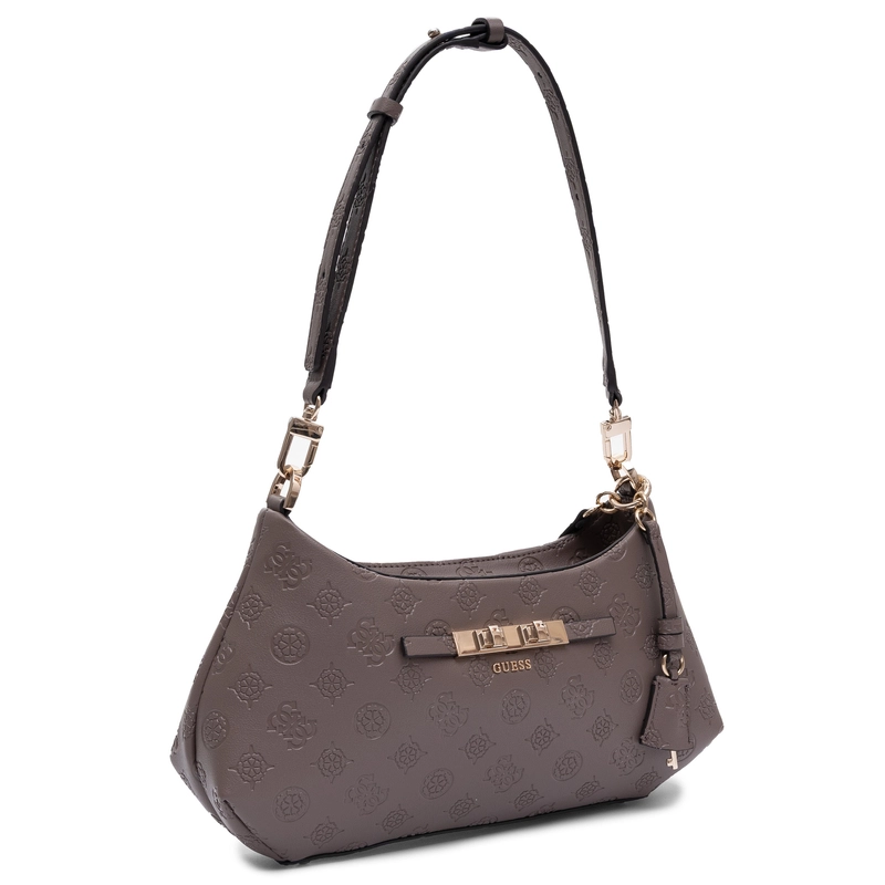 Guess Elegancka Klasyczna Torebka Damska Taupe PD22251-TAUPE LOGO
