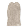 Ugg Women's Chunky Rib Mitten Gloves in Light Grey