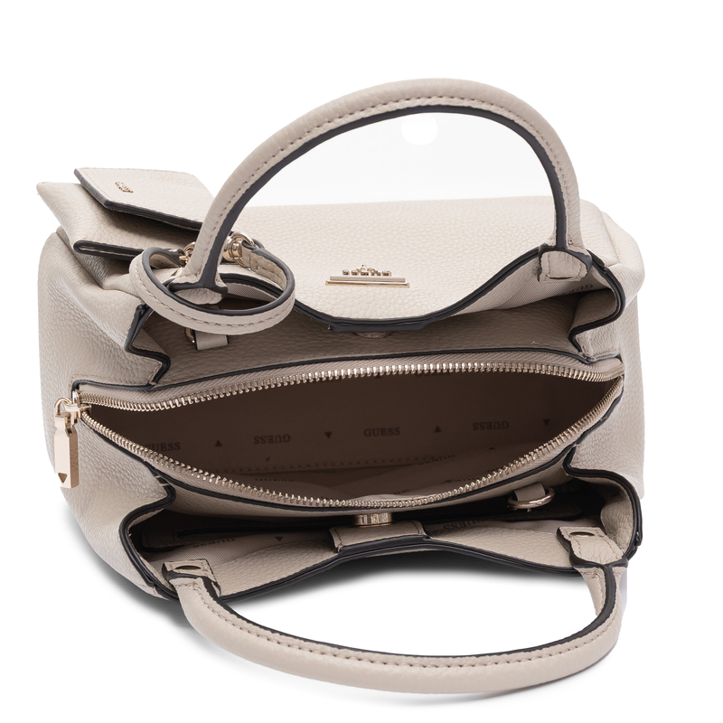 Guess Lorella Torebka Klasyczna Z Saszetką Beżowa HWBG2306220-BONE
