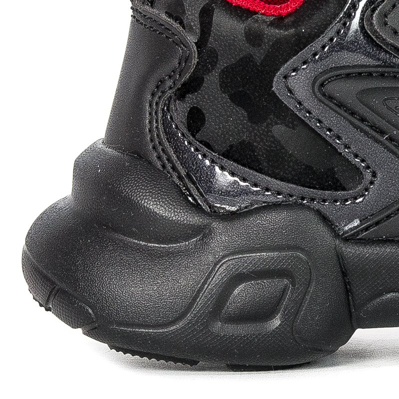 Sneakersy American Club BD14/21 Black/Red