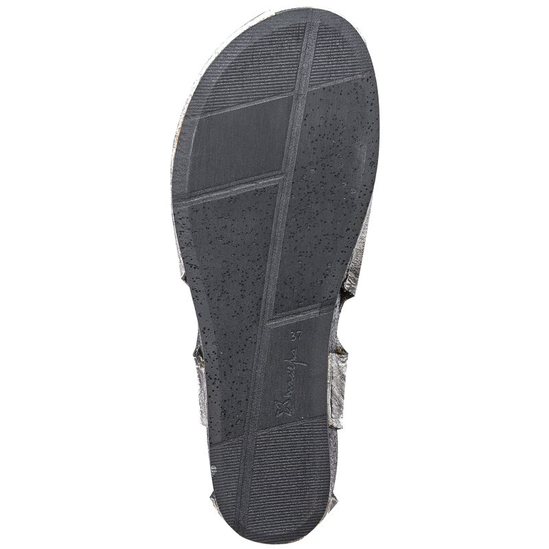 Maciejka Leather Cut-Out Lace-Up Shoes Peep-Toe Grey 03426-03/00-0