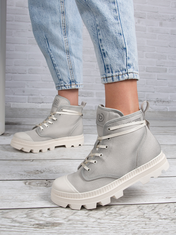 Bugatti Women's ankle boots Light Gray