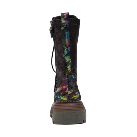 Maciejka  Women's Black and Green Boots