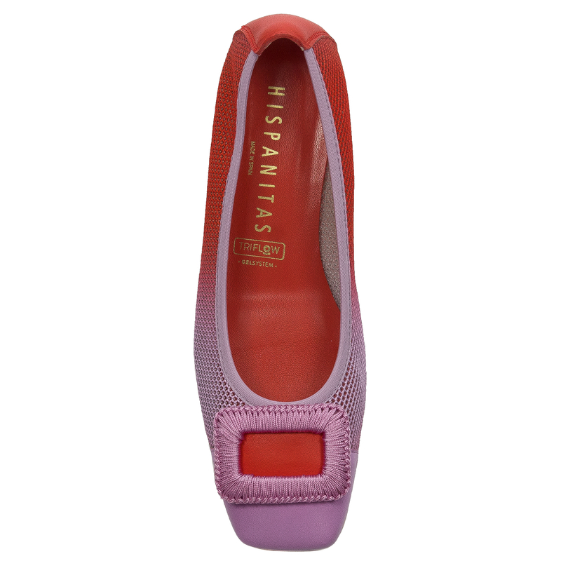 Hispanitas Women's slip-on half shoes Soho Violet Borneo Scarlett