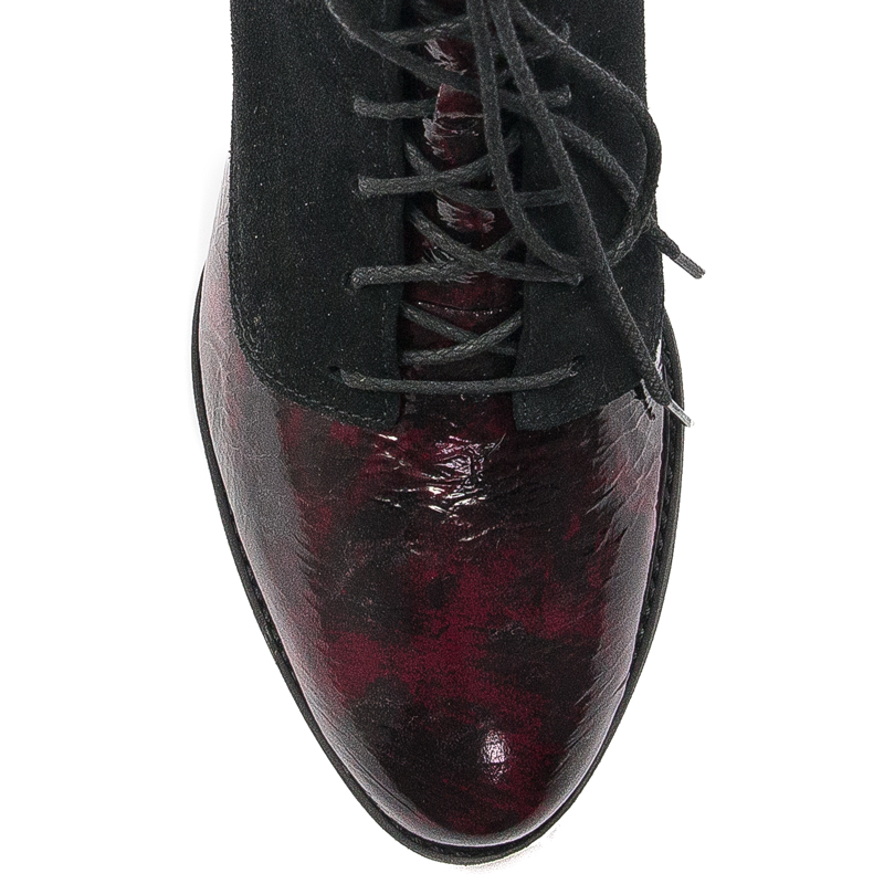 Maciejka Black women's Lace-Up Boots
