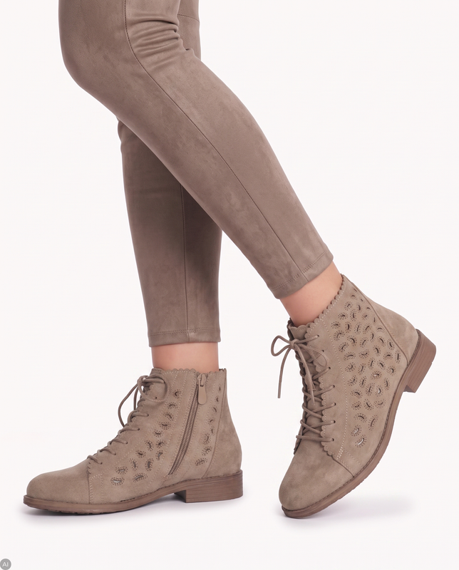 S.Barski Women's Boots Beige