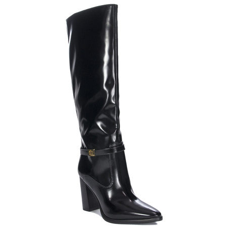 Guess Black Knee-High Boots