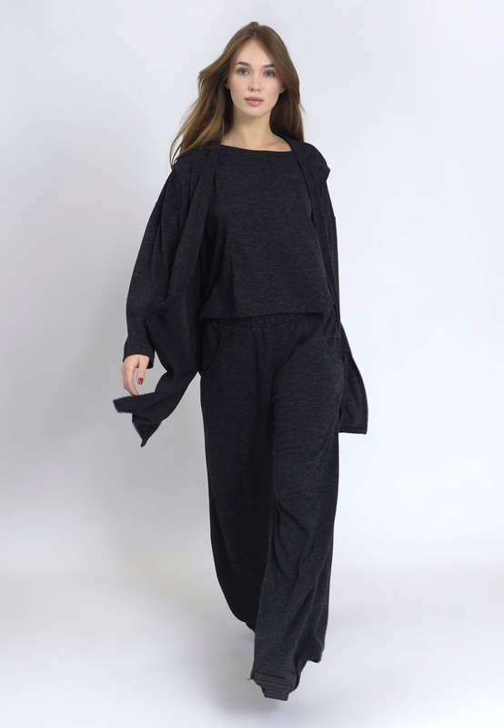 Maciejka Cecilia Grafit Knitted Trousers