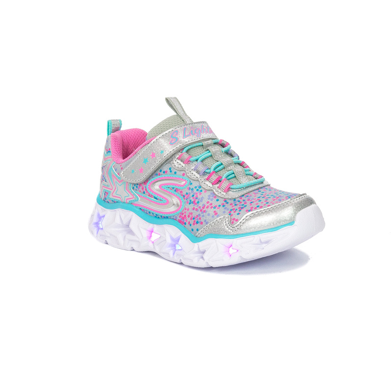 Sneakersy Skechers 10920L SMLT Galaxy Lights Silver/Multi