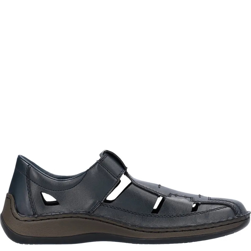 Rieker Men's Black Low Shoes