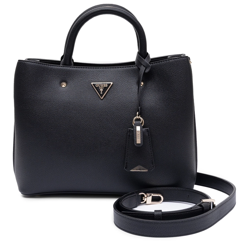 Guess Elegancka Klasyczna Torba Damska Pojemna Czarna HWBG6974060-BLACK