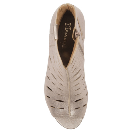 Maciejka Women's Leather Boots Gold