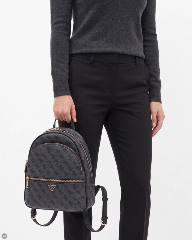 Guess Women's Urban Backpack Black HWSG7118330-COAL