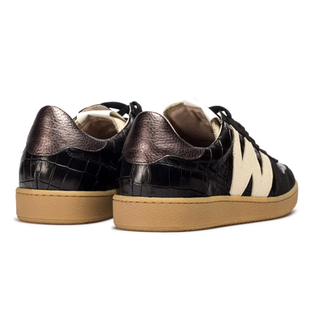 Wonders Women's Leather Half Shoes Trend I Negro