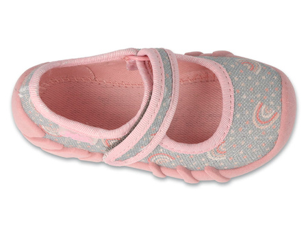 Befado Children's Girl Low Shoes Grey Unicorn