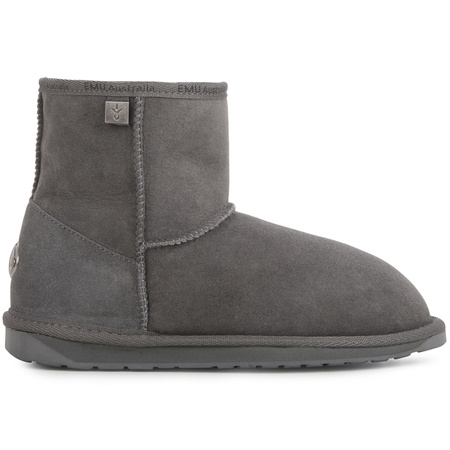 Shoes EMU Australia boots for women  Platinum Stinger Slim Mini Charcoal