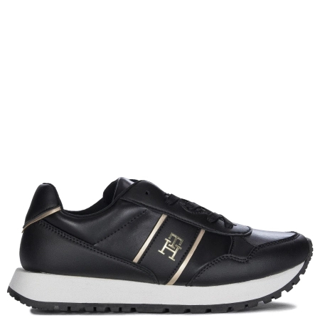 Tommy Hilfiger Sneakersy Damskie Black Platinum