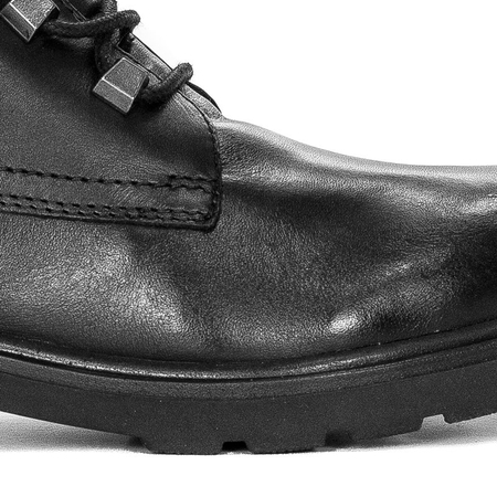 Marco Tozzi 25276-41 022 Black Nappa Lace-up Boots