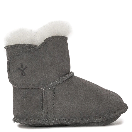 EMU Australia Baby Bootie B10310 Charcoal