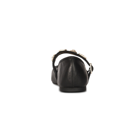 Inuovo Półbuty Damskie Skórzane Czarne A94059-BLACK