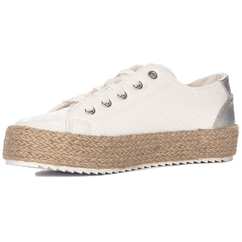 Espadryle Big Star JJ274397 White Białe