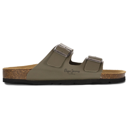 Pepe Jeans Women's Flip Flops Khaki