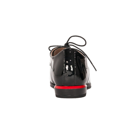 Women's shoes Filippo black lacquered leather
