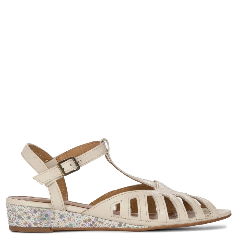 Maciejka Women's Leather Sandals Light Beige
