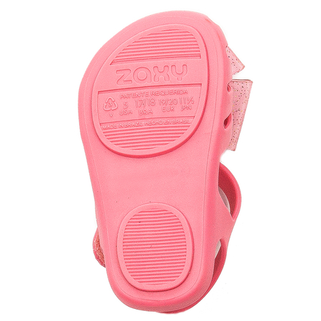 Zaxy Butterfly Baby Children's Sandals with Velcro Pink