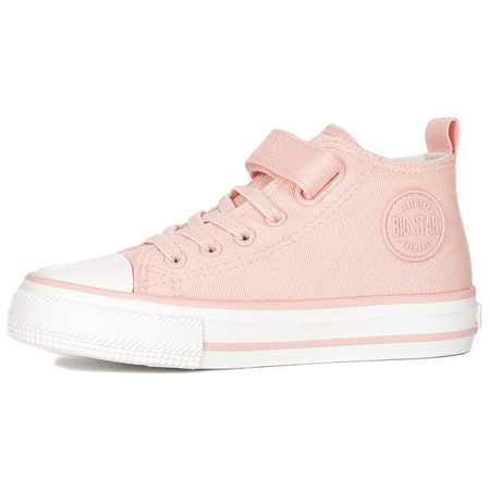 Big Star Trampki dziecięce dziewczęce Pink Różowe